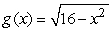<strong>The graph of Is shown below. What is the range of ? </strong> A) B) C) D)