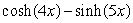 Write in terms of powers of e.