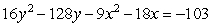 Answer the following for the hyperbola : a) What is the center? b) Does the hyperbola open left-right or up-down? c) What are the values of a and b?