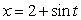 What curve is parameterized by the functions and ? Give an implicit or explicit equation for the curve.