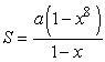 <strong>Subtract the following two equations and solve for S: Assume x is not equal to 1.</strong> A) B) C) D)
