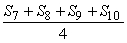 <strong>The following table shows the enrollment in a private college for the years 1996 to 2005. Interpret these figures as partial sums, , of terms of a sequence, , where n is the number of years since 1995 (so , etc.). Which of the following gives the average enrollment between 2000 and 2003?</strong> A) B) C) D)