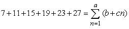 If , then a = _____, b = _____, and c = _____.