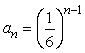 <strong>A sequence Can be defined by a recurrence relation, which gives the first term, , and a formula for finding In terms of the previous term, For the recurrence relation below, what is the formula for the general term? </strong> A) B) C) D)
