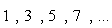 Is an arithmetic sequence?