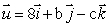 The vectors and are parallel.
