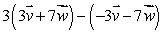 Simplify the following:    
