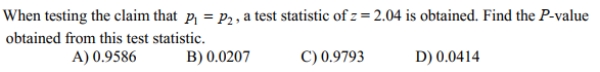 <strong> </strong> A) Normal B) t C) chi-square D) F