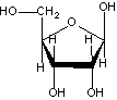 The following image is a sugar found in nucleic acids:   It is ___ and is found in the nucleic acid ___.