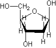 The following is a sugar found in nucleic acids:   It is ___ and is found in the nucleic acid ___.