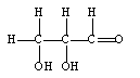 <strong>How would this compound be classified?  </strong> A) carboxylic carbohydrate B) hydroxyaldehyde C) ketotriose D) aldotriose <div style=padding-top: 35px> 