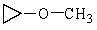 <strong>The molecule below is ___. </strong> A) butyl methyl ether B) butyl ether C) cyclopropyl methyl ether D) a hemiacetal