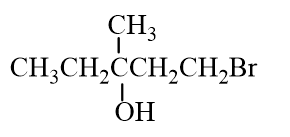 <strong>The product of the nucleophile substitution reaction below is: </strong> A) B) C) D)