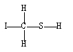 <strong>The oxidation of methanethiol by I<sub>2</sub> produces what product?</strong> A) B) C) D)