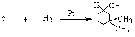 <strong>Which of the following reactant is missing in the reaction below? </strong> A) B) C) D)