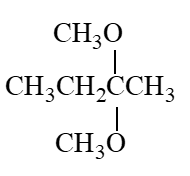 <strong>Which compound is a hemiacetal?</strong> A) B) C) D)