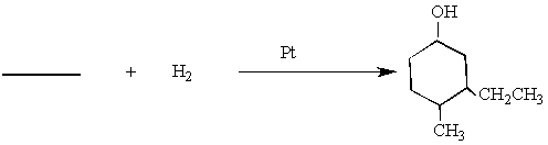 Draw the missing reactant for the reaction below.   