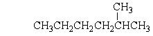 <strong>Which of the following structures is a constitutional isomer of 2-Methylheptane?</strong> A) B) C) D)