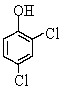 <strong>The IUPAC name of the molecule below is </strong> A) hydroxyl -2,4-dichlorocyclohexene B) 3,4-dichlorophenol C) 2,4-dichlorophenol D) 1,3-dichlorophenol