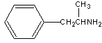 <strong>The structure of amphetamine is shown. Amphetamine is a ___ amine.</strong> A) 1<sup>o</sup> B) 2<sup>o</sup> C) 3<sup>o</sup> D) 4<sup>o</sup>