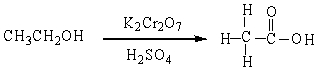<strong>In the reaction below: </strong> A) CH<sub>3</sub>CH<sub>2</sub>OH is oxidized B) CH<sub>3</sub>CH<sub>2</sub>OH is reduced C) D) CH<sub>3</sub>CH<sub>2</sub>OH in neither oxidized nor reduced