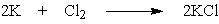 <strong>What mass of potassium chloride, a salt substitute often used by heart patients, can be produced directly from 5.2 g potassium and 7.9 g chlorine? </strong> A) 5.2 g KCl B) 4.9 g KCl C) 9.9 g KCl D) 10.1 g KCl