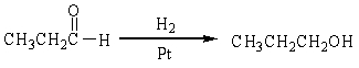 For the following organic reactions, identify the reaction as an oxidation or reduction: a) b) c)