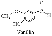 Ketone is present in Vanillin.
