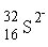 <strong>How many electrons are contained in sulfide ion? </strong> A) 18 B) 14 C) 30 D) 16