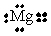 <strong>Choose the electron dot structure for a magnesium atom.</strong> A) B) C) D)