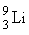 <strong>An isotope of lithium contains 3 protons and 4 neutrons. What is the correct notation for this lithium isotope?</strong> A) B) C) D)