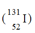 <strong>Which of the following is an isotope of iodine-131?</strong> A) B) C) D)