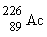 <strong>If radium, , were to emit an alpha particle, what would be the other product?</strong> A) B) C) D)