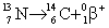 <strong>Which equation below correctly depicts nitrogen-13 emitting a positron?</strong> A) B) C) D)