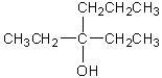 <strong>Which of the following is a secondary alcohol?</strong> A) B) C) D)