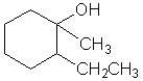<strong>Which of the following is a secondary alcohol?</strong> A) B) C) D)