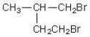 <strong>Which of the following structures is correct for 1,2-dibromo-2-methyl butane?</strong> A) B) C) D)