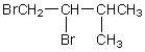 <strong>Which of the following structures is correct for 1,2-dibromo-2-methyl butane?</strong> A) B) C) D)