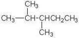 <strong>Which of the following is the correct structure for 2,3-dimethyl pentane?</strong> A) B) C) D)