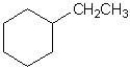 <strong>Which of the following is the correct structure for 1-ethylcyclopentane?</strong> A) B) C) D)