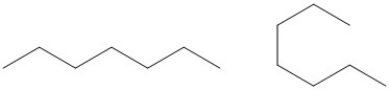 <strong>Which of the following pairs of molecules are structural isomers of each other?</strong> A) B) CH<sub>3</sub>CH<sub>2</sub>CH<sub>2</sub>CH<sub>2</sub>CH<sub>3</sub> C) D)