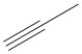 This skeletal structure represents an alkene: