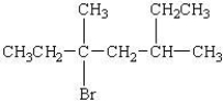 Either write the name or draw the following compounds: A)   B)   C)1,3-difluoro-2-methyl pentane D)4-ethyl-3,3-dimethylnonane E)3,4-dichloro-5-methylheptane
