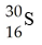 <strong>When Phosphorous-30 loses a positron what is the product of this radioactive decay?</strong> A) B) C) D)