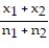 <strong>To perform a hypothesis test of two population proportions, the pooled estimate of p must be determined. The pooled estimate, , is</strong> A) = B) = + C) = D) =