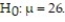 <strong>Find the test statistic for a sample with n = 12, = 27.2, s = 2.2, and ? = 0.01 if Round your answer to three decimal places.</strong> A) 2.001 B) 1.991 C) 1.890 D) 2.132