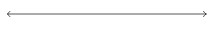 Graph the solution on a number line, and express it in interval notation. - x+\frac{1}{11} \geq \frac{4}{11}
