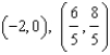 <strong>Solve the system of equations by substitution. - </strong> A) B) C) D) E) None of these