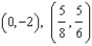 <strong>Solve the system of equations by substitution. - </strong> A) B) C) D) E) None of these
