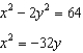 Solve the system of equations by elimination. -
